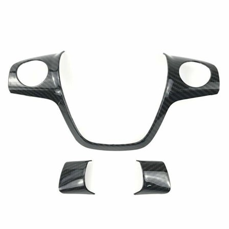 3-delt kulfiberfarvet ratdæksel til Ford Focus Escape Kuga C-max