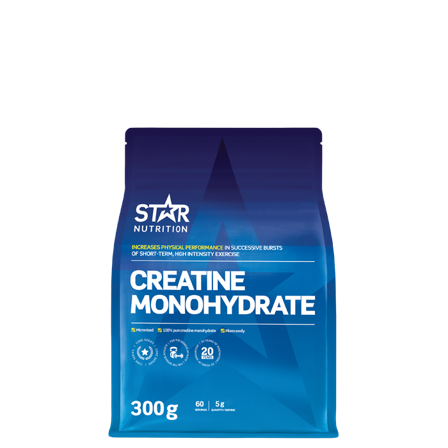 Star Nutrition Kreatiinimonohydraatti 300 g