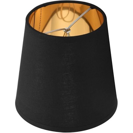 Sett med 3 lampeskjermer Klypeskjermer for lysekronepærer Bordlampe Vegglampe