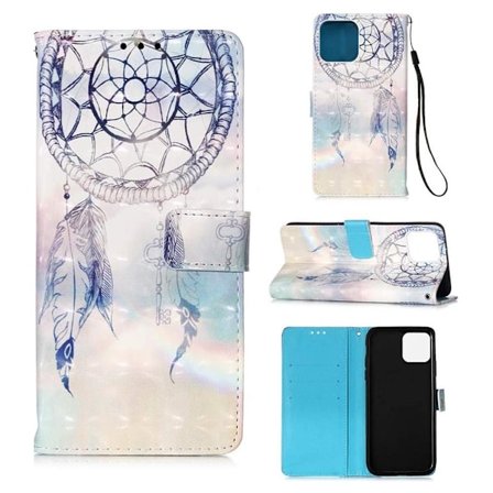 Plånboksfodral iPhone 14 Pro – Drömfångare Himmel
