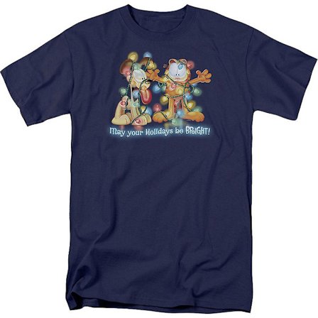 Må din semester vara ljus Garfield T-shirt