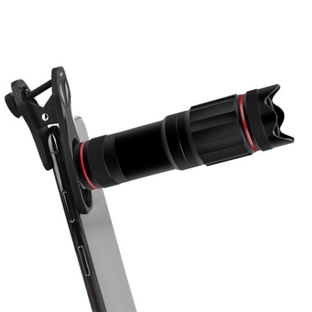 Universell mobiltelefon 22X linskameraobjektiv dubbel reglering zoom telefonobjektiv med klämma