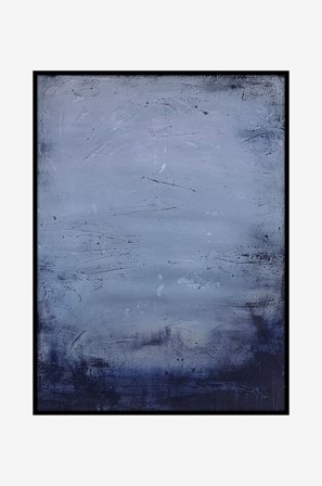 Malerifabrikken - Originalmålning Simple Living 6 , med ram - Blå - Tavlor - 90X120 - Från Homeroom