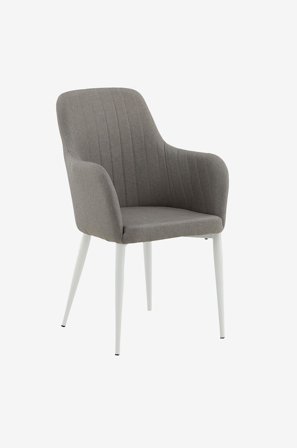 Venture Home - Stol Comfort 2-pak - Grå - Stole med armlæn - Fra Homeroom