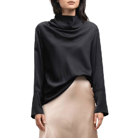 Ahlvar Gallery Ayumi Blouse Blusar Dam Svart L