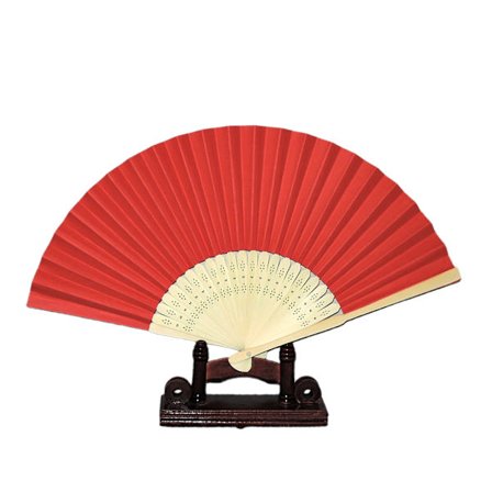 Solfjær - Rød [E] - Ensfarget i papir