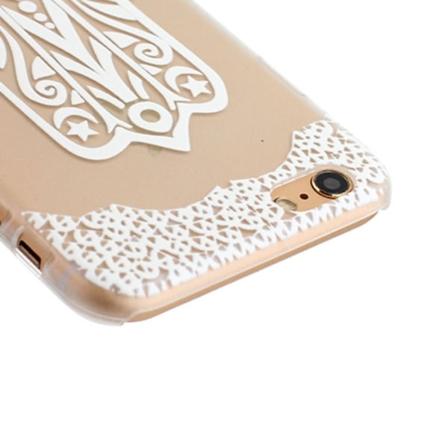 Ultra-tunt mönstrat mobilskal till iPhone 6, 6s i plast multifärg