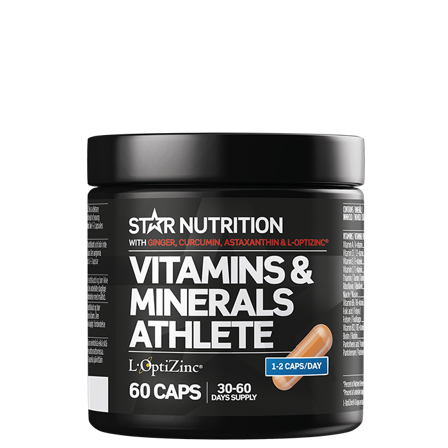 Star Nutrition Ultimate Vitamins & Minerals Athlete 60 kapsler