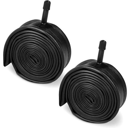 2-pack Cykel Slangar med 2 Däckhävar, Slitstark Cykel Slangar Schrader Ventil MTB Cykel Slangar (24 Tum*1.95/2.125 ) för Landsväg/Mountainbike 