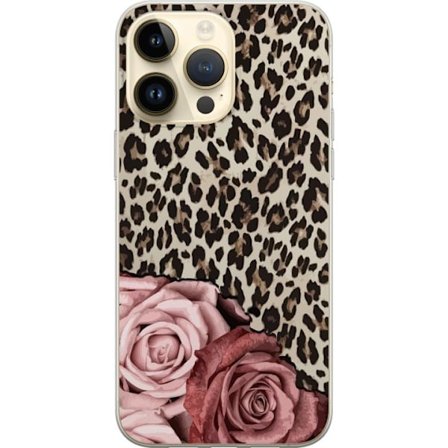 Kompatibelt Mobilskal till Apple iPhone 15 Pro Max Rosor och mönster