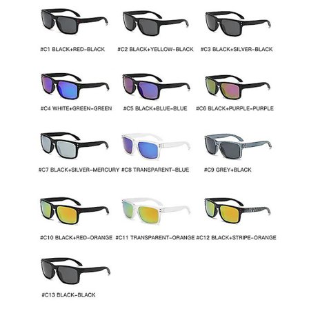 Solglasögon för män Polariserande solglasögon för män och kvinnor, svarta retro solglasögon för körning fiske UV-skydd