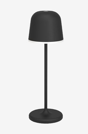 EGLO - Bærbar lampe Mannera Touch Dim - Svart - Bordlamper, utendørs - Fra Homeroom