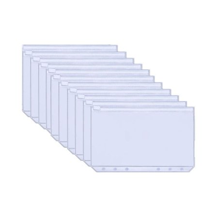 Plastfickor för A6 pärmar med 6 ringar 12-pack