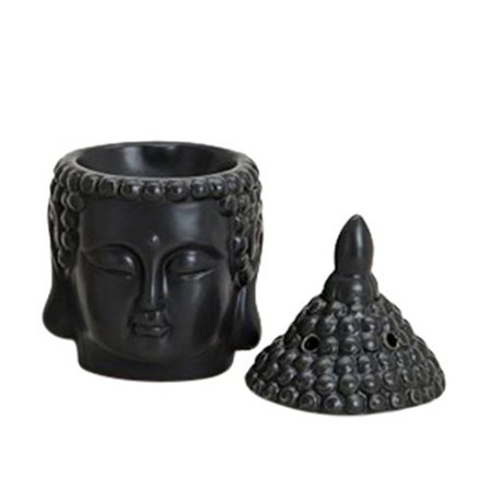 Fischer Pure Nature Duftlampe Buddha Sort, Tøj & Bolig, Duftolier, Øvrigt