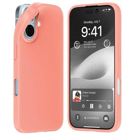 Mercury Mobilskal till iPhone 16 Soft - Rosa