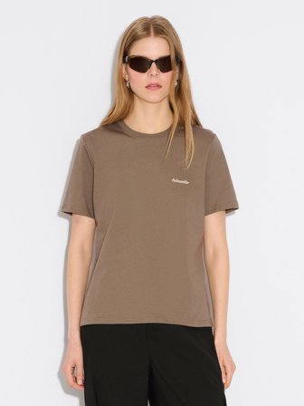 Holzweiler - W Regular Tee - Taupe - Womens - Medium