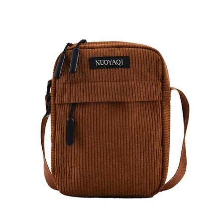 Crossbody-väska Enkel axelväska BRUN