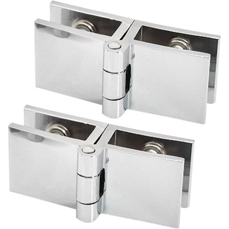 Duschglasdörr gångjärn 180 grader vägg till glasklämmor skåp badrum Bi