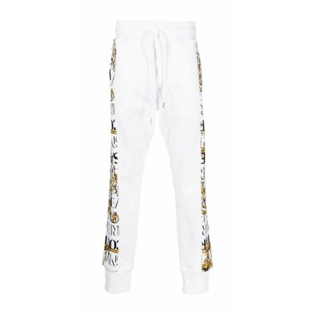 Versace Jeans Couture, Sweatpants Wit, Heren, Maat:M