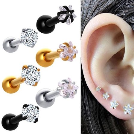 Helix Tragus Piercing 1PCS