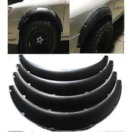 2025 Ny Modell Extra Breda 90mm Bilskärmbreddare 4-delars Set – Universell Passform för Hjulhus