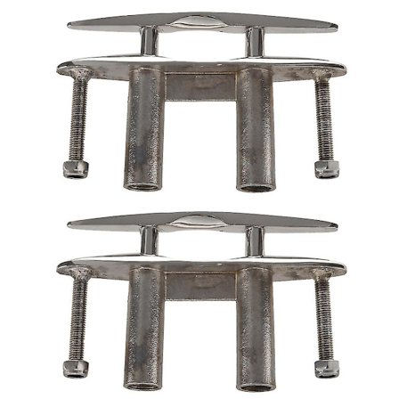 2 st Marine 316 Rostfritt Stål Båt Pull Up Flush Mount Lyft Klamp Bultar Yachter Båtar Tillbehör 6