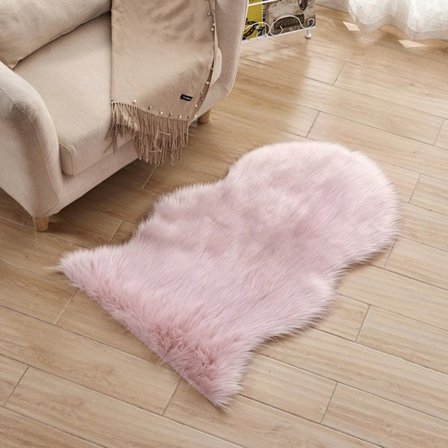 Sofa Pute Tepper Soverom Gulvmatte ROSA