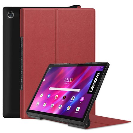 Custer Tekstureret Læder Etui til Lenovo Yoga Tab 11