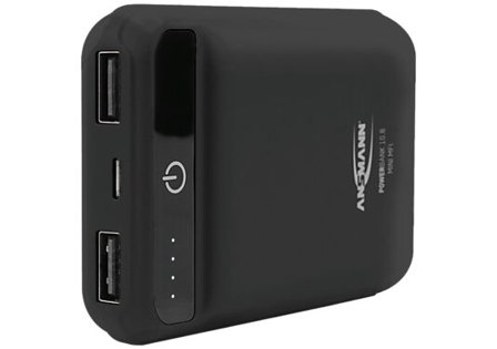 ANSMANN POWERBANK 10800MAH MINI MED HURTIGLADING