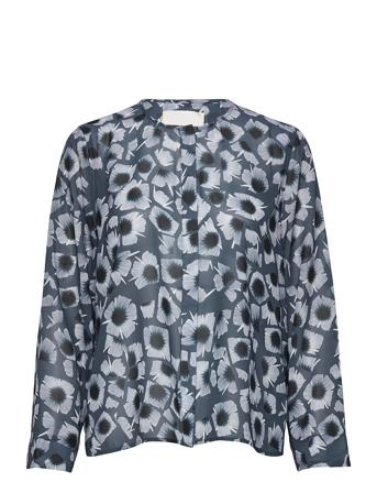 Tonoko Blouse Blue Fall Winter Spring Summer