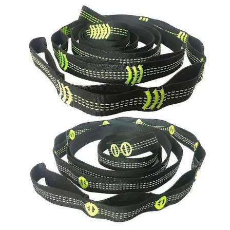 Safe and Robust Hammock Straps, Extra Strong with 1800 kg Weight Capacity, Knot-Free & Adjustable Length, Water Resistant & UV Protected for