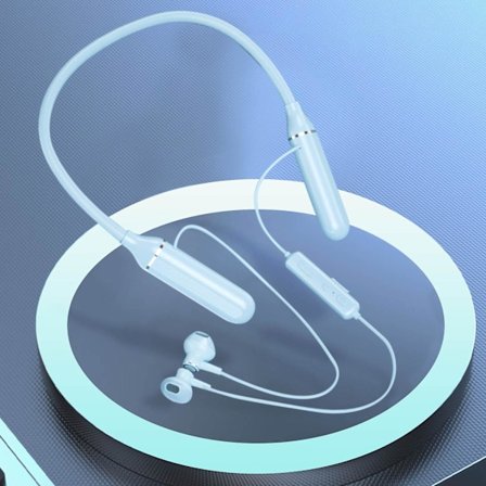 Nackband Bluetooth-headset Trådlös In-Ear Ultralång Standby Sport Nackhängande Typ Utrensning