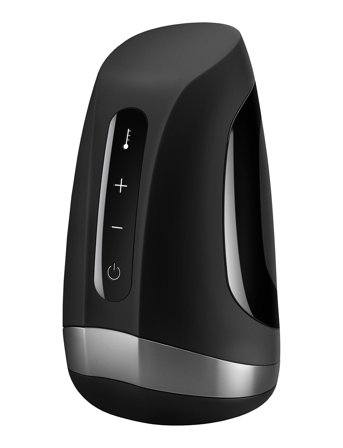 Satisfyer Satisfyer Men Heat Vibration - Black - ONE SIZE