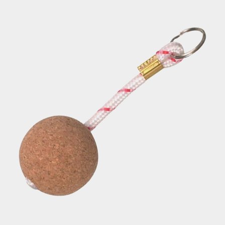 Drijvende sleutelhanger met kurkbal