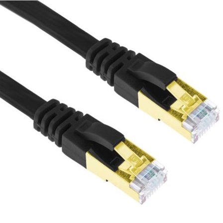 G-Shield 10m Ethernet-kabel Cat7 RJ45 LAN Netværk Flad Skærmet