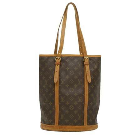 Louis Vuitton Vintage, Pre-owed Bucket Bag Bruin, Dames, Maat:ONE Size