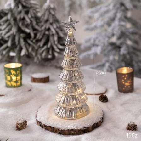 Värikkäät valot, joulukuusen muoto, juhlalliset pöytäkoristeet luovat täydellisesti lämpimän ja iloisen joulutunnelman