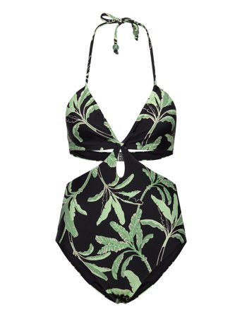 Seafolly | Palm Paradise Drawstring One Piece | 42