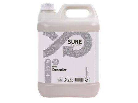 SURE Avkalkningsmedel, växtbaserad och 100% nedbrytbar 5L - Lyreco - Städ och hygien - Rengöringsmedel - Sanitetsrent