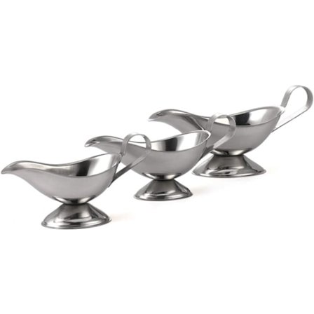 Rostfri 3 OZ såssnipa juicehink skål rostningssåsskål 3-pack