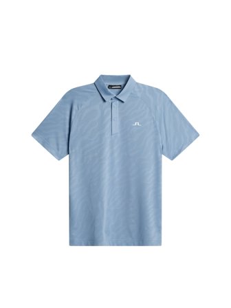 J.Lindeberg - Golf - Wilhelm Polo - Blue - Man - S