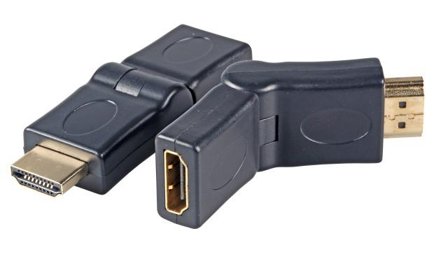 OEM Kabel Video HDMI, Kupplung, Typ A, Bu/St, 180Grad, schwenkbarer,