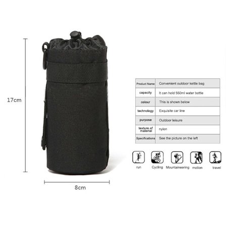Outdoor Tactical Military Molle Water Bag Nylon Ca