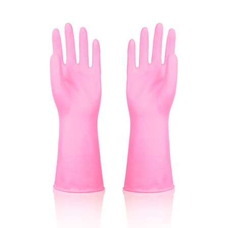 5 paria uudelleenkäytettäviä tiskihanskoja, lateksittomia, Co