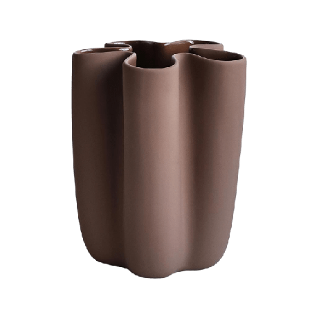 Cooee Tulipa Vase Vaser Brun 20CM
