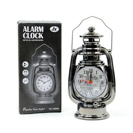 1st Retro fotogenljus väckarklocka Vintage väckarklocka bord