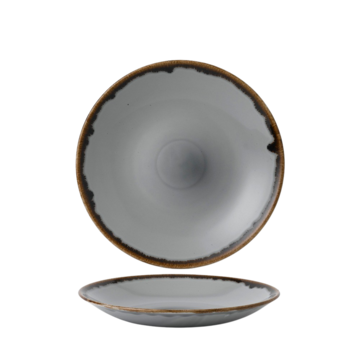 Tallrik Djup Harvest Grå