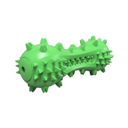 Hundetyggeleke Tannbørste Interaktivt leketøy Matdispensering Trening Liten Mellomstor Hundetyggeleke Hundetannbørste Chi-Grønn