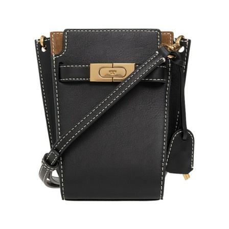 Tory Burch, ‘Lee Radziwill Petite’ shoulder bag Zwart, Dames, Maat:ONE Size,nylon