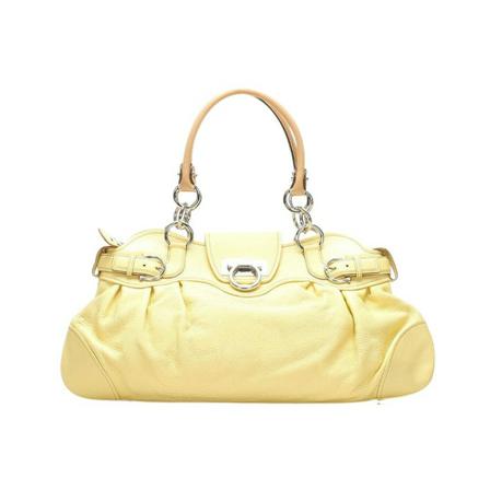 Salvatore Ferragamo Pre-owned, Marisa Shoulder Bag Geel, Dames, Maat:ONE Size